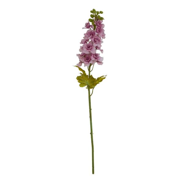 Wyld Haus Set of 3 Artificial Flowers Purple Elatum Delphinium Stem
