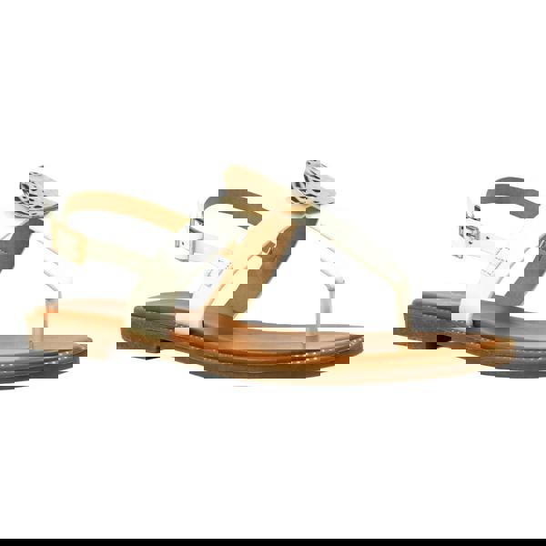 Lunar Womens/Ladies Pascal Sandals - White - 