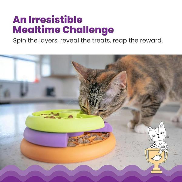 Nina Ottosson Lickin Layers Kitty Puzzle n Feeder