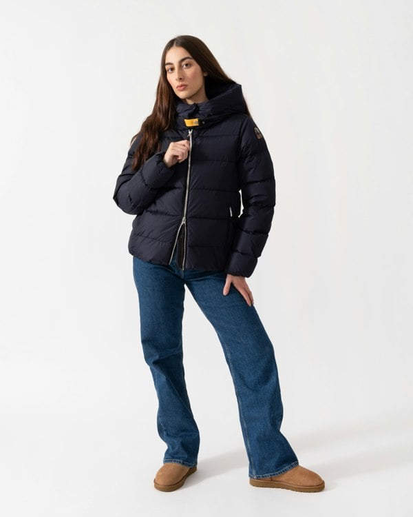 Parajumpers Jinny Womens Hooded Down Jacket - Pencil 710