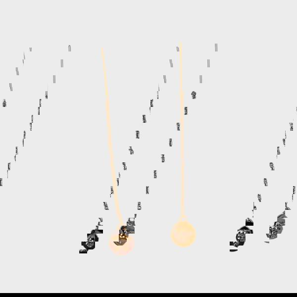 Versace Logo Medusa Head Earrings Metal Gold Tone