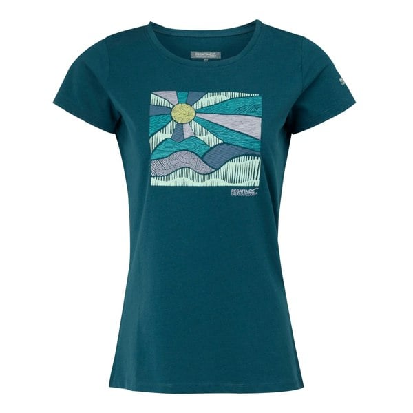 Regatta Women's Breezed IV Sun T-Shirt - Moroccan Blue