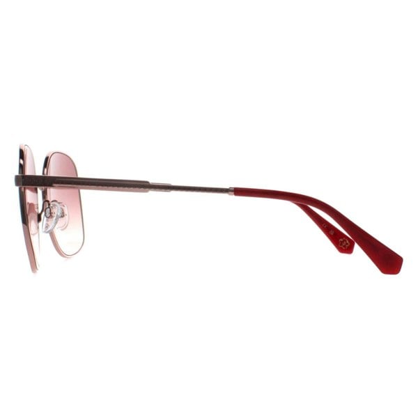 Ted Baker Sunglasses TB1687 Cyndi 466 Shiny Rose Gold Pink Gradient