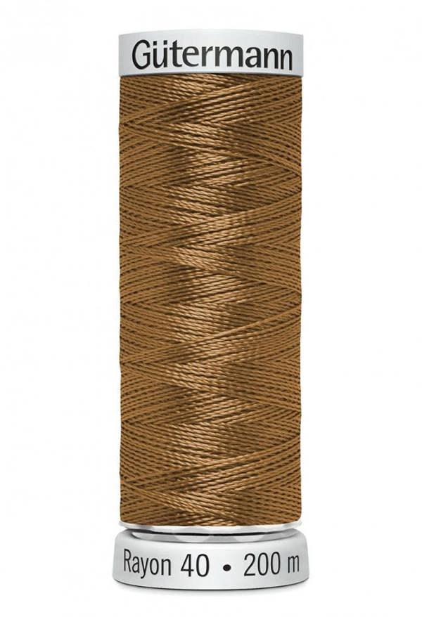 Gutermann No 40 Sulky Rayon Embroidery Thread 200m Rayon Thread Suitable For Embroidery
