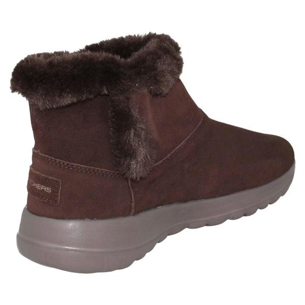 Skechers Ladies Skechers Go Joy Pull On Ankle Boots Bundle Up 15501