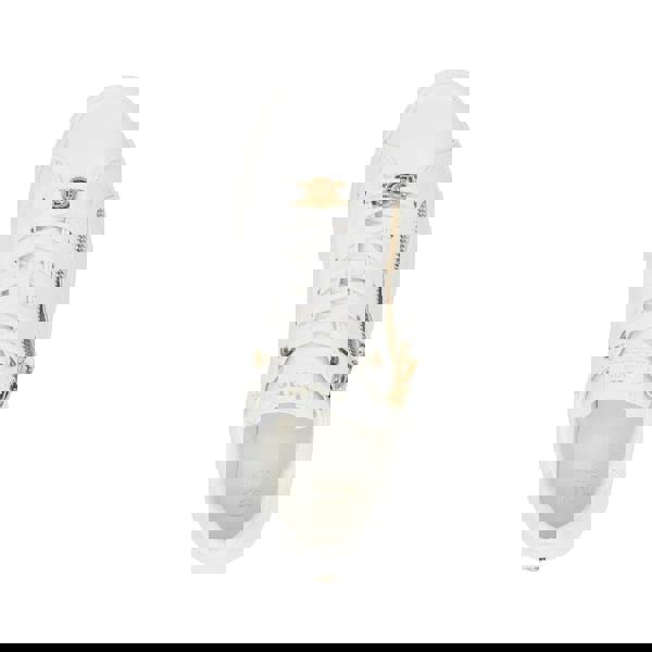 Dune London Womens/Ladies Eisel Quilted Flatform Trainers - White - 