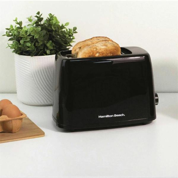 Hamilton Beach Essential 2 Slice Plastic Toaster - Black