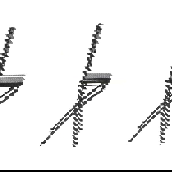 Set of 2 Outdoor Rattan Plastic Folding Chairs for Parties Events and More Garden Dining Sets Living and Home