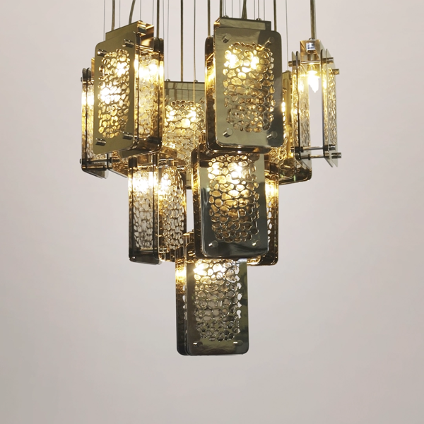 Castro Lighting Yoruba Luxury Bronze Suspension Light