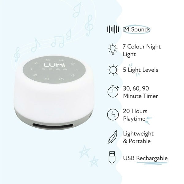 LUMI Original White Noise Machine - LUMI Sleep