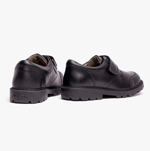 GEOX J SHAYLAX BOY Boys Formal School Shoes Black