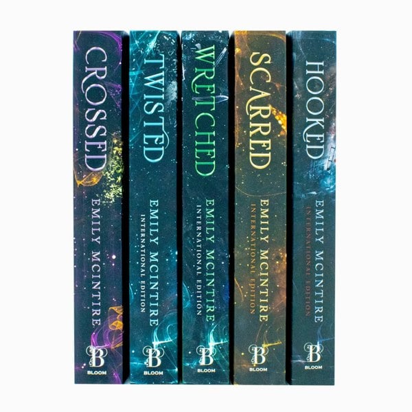 Bloom Books Never After Series by Emily McIntire 5 Books Collection Set