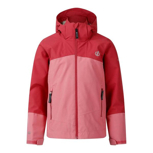 Dare 2B Childrens/Kids Explore III Waterproof Jacket - Deep Claret