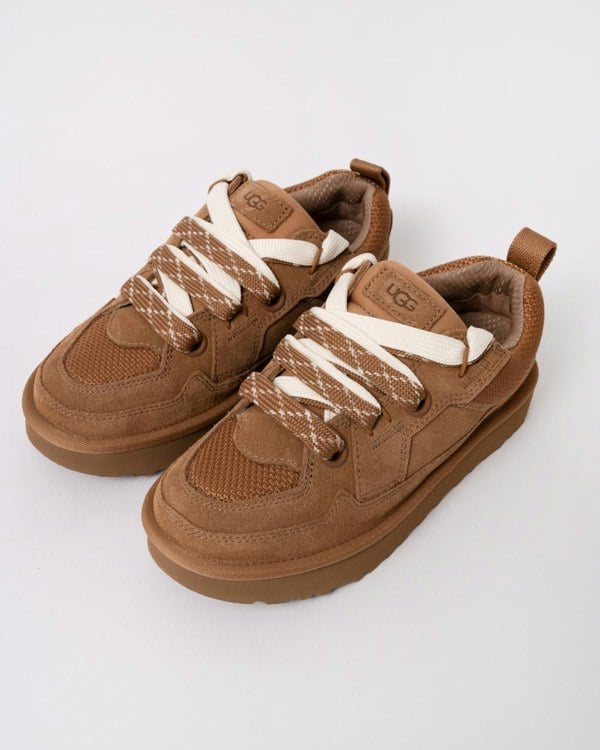 UGG Lo Lowmel Womens Trainers - Chestnut