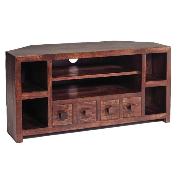 IH Design Maxen Mango Corner TV Unit