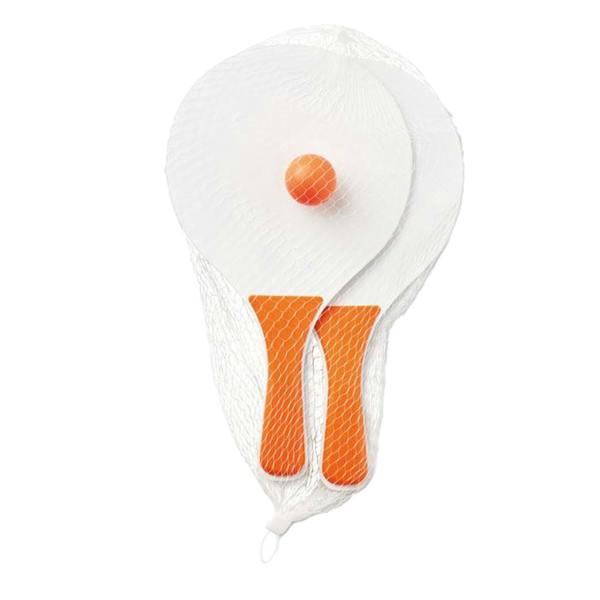 MidOcean Mini Match Small Beach Tennis Set - Orange - 