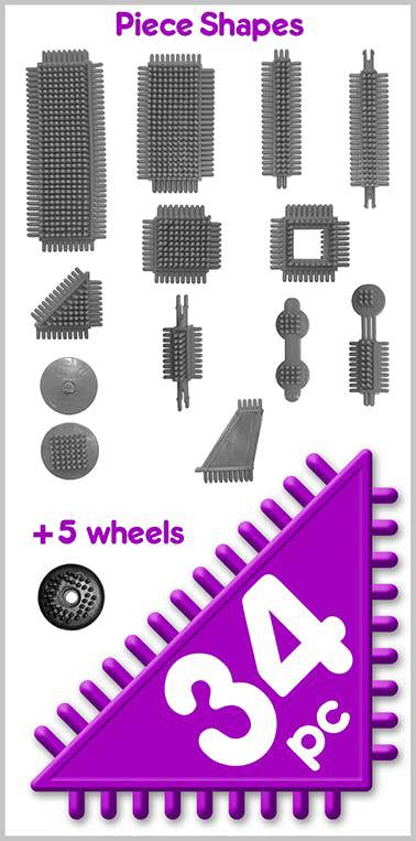 Fun Bricks 34 Piece Set