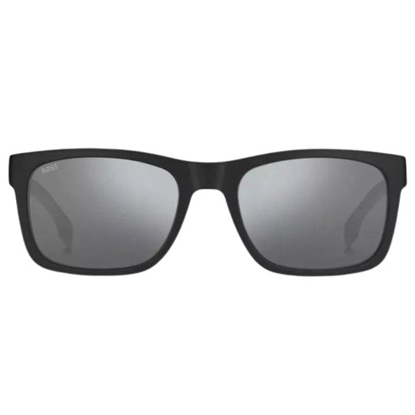 Hugo Boss Silver SP Lensed Matte Black Framed Sunglasses