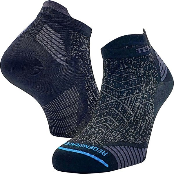 Teko Socks Teko ecoRUN 2.0 Lightweight Low-Crew Sports Socks {T-2502}