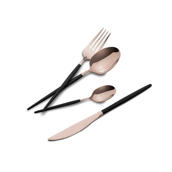 Berlinger Haus 24-Piece Cutlery Set Black Rose