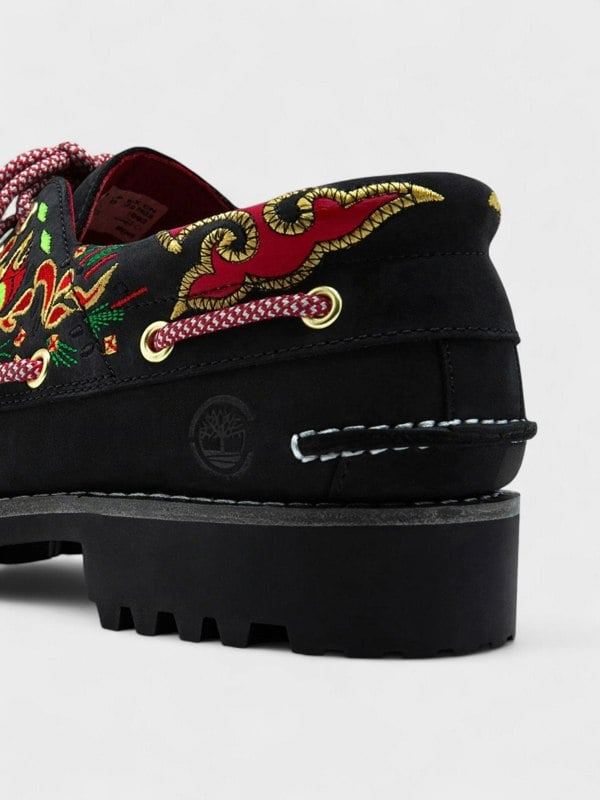 Timberland CLOT x 3 - Eye Lug Handsewn Boat Black - Supplied FashionTimberland