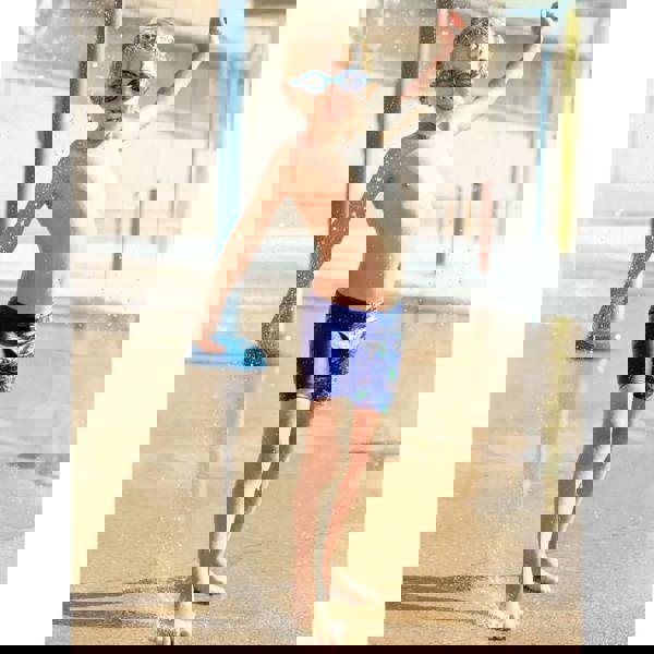 Zoggs Tots Boys Oceanic Swim Jammer - Blue