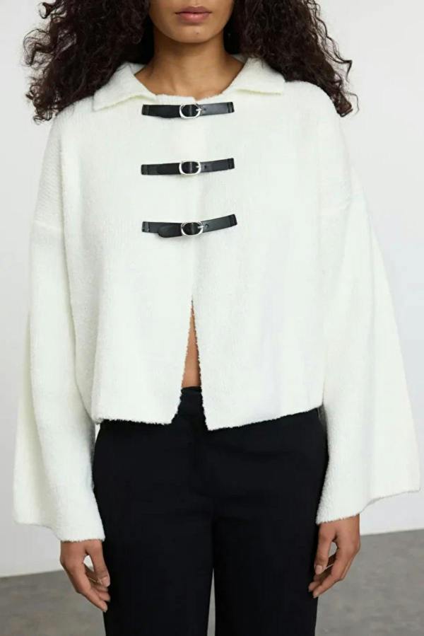 Hoxton Gal Soft-Textured Coat-Style Knit Cardigan