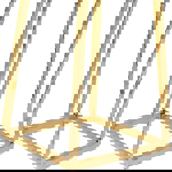 Maison des Cadeaux Gold Metal Candlestick Holder Stand