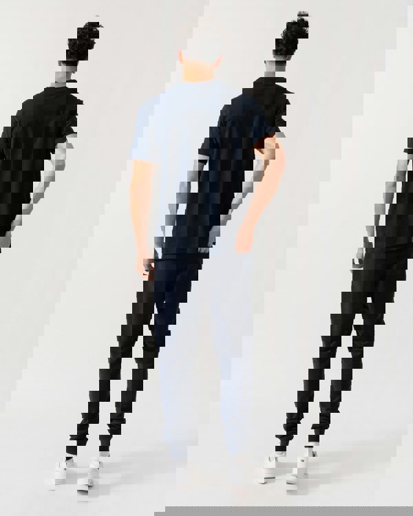 Belstaff Mens Patch Logo Sweatpants - Dark Ink