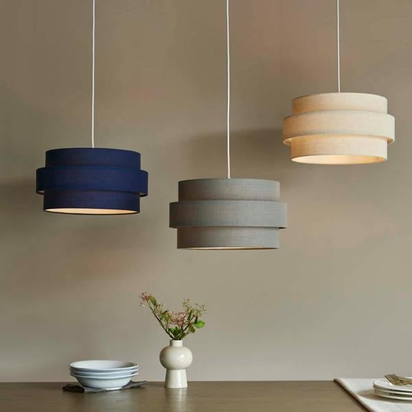 Pagazzi Lighting Ziggy Charcoal Easy-Fit Pendant