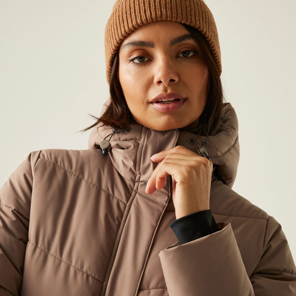 Regatta Womens Eloria Padded Jacket - Mocha