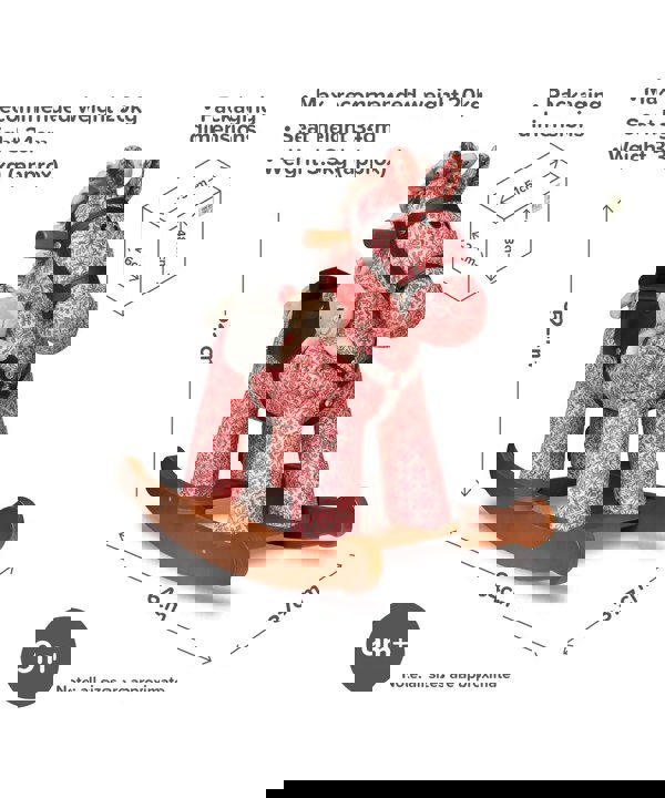 Little Bird Told Me Cooper & Beau Rocking Horse