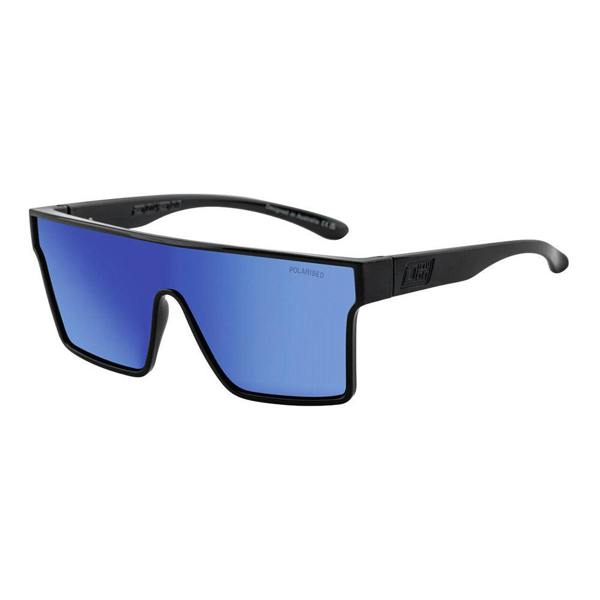 Dirty Dog WEREWOLF - Black Crystal with Blue Mirror Lens