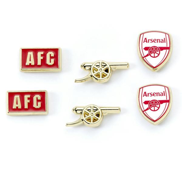 The Carat Shop Arsenal Football Club Stud Earring Set