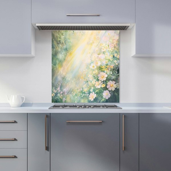 Warren Reed Summer Meadow Glass Kitchen Splashback - 00008