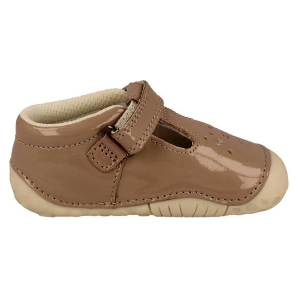 Start-rite Girls Startrite Pre Walker T-Bar Shoes Tumble