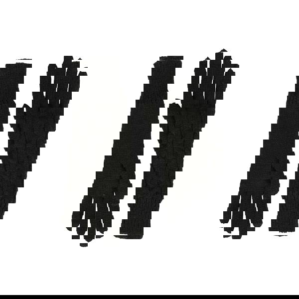 Mountain Warehouse Womens/Ladies Isotherm Plush Gloves - Black - 