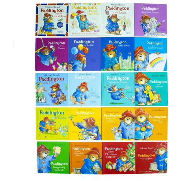 Paddington Classic Story Collection 20 Books Box Set by Michael Bond – Picture Story Collection for Kids
