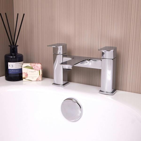 Flode Tarrekaise Bath Filler - Polished Chrome Finish