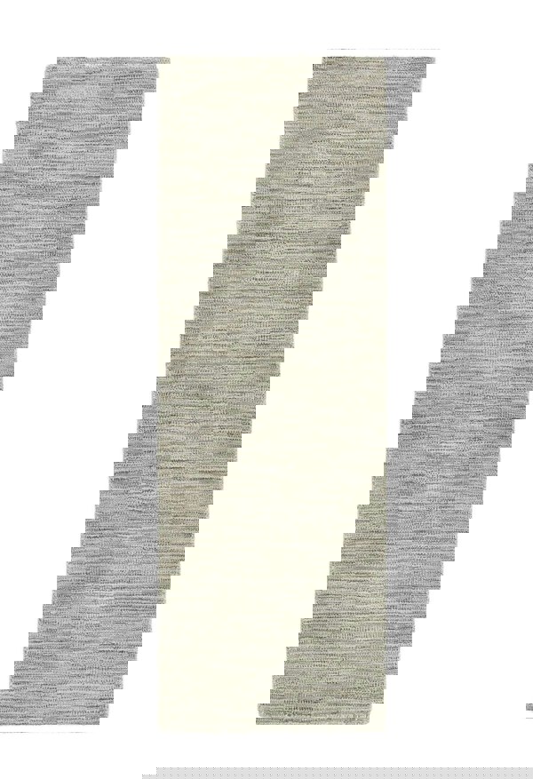 Fine Stripes Silver Grey Wool Rug | Sustainable Home Decor
