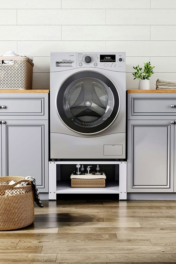 Living and Home Washing Machine Dryer Pedestal