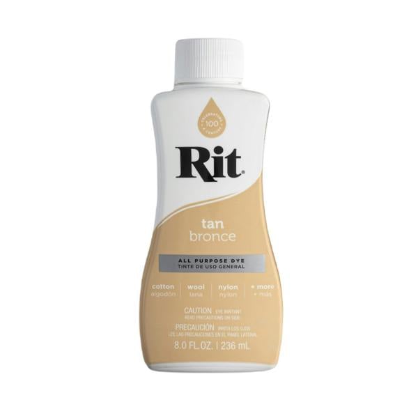 Rit All Purpose Liquid Dye - High Pigment Fabric Colouring Dyes 8oz