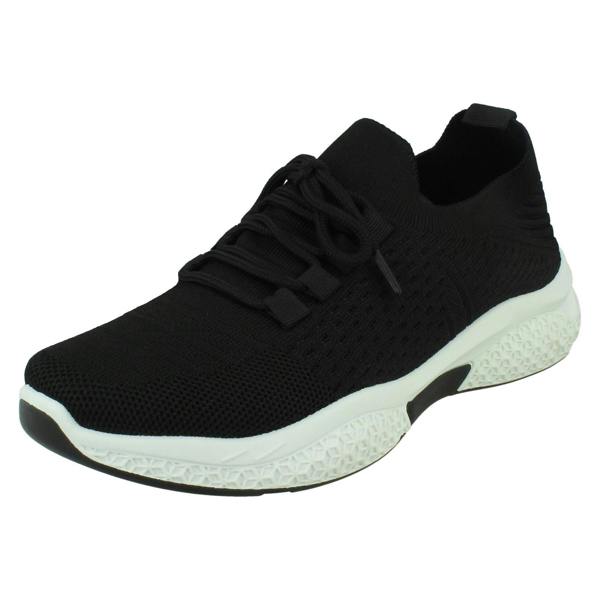 Spot On Ladies Spot On Lace Up Trainers F7200
