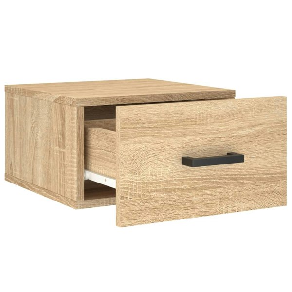 Berkfield Wall-mounted Bedside Cabinets 2 pcs Sonoma Oak 35x35x20 cm