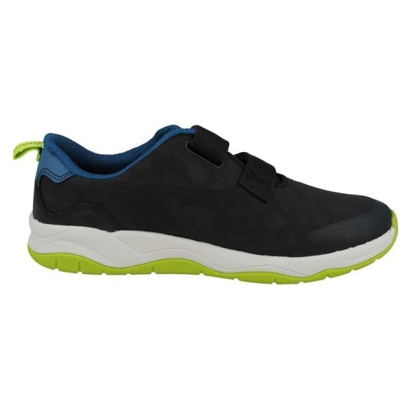 Clarks Childrens PLAY PRINTS By Clarks Big Cat Detailed Trainers Clowder Race