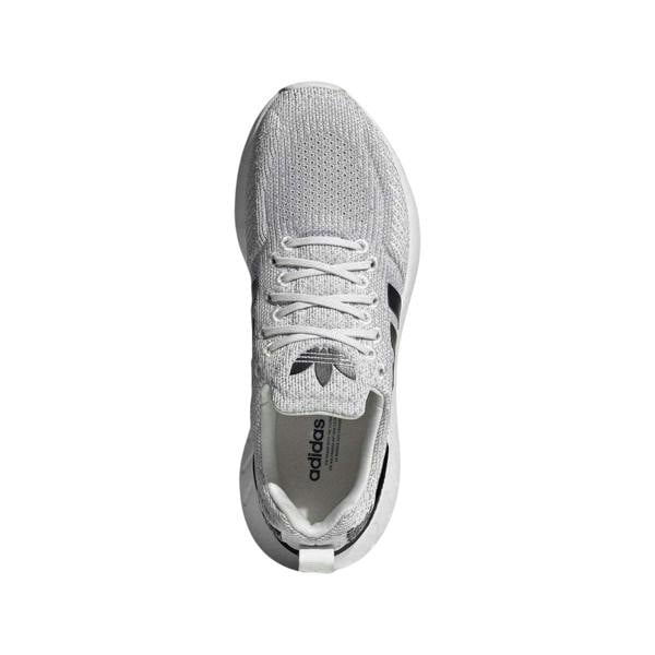 Adidas Womens/Ladies Swift Run 22 Textile Trainers - White/Black - 