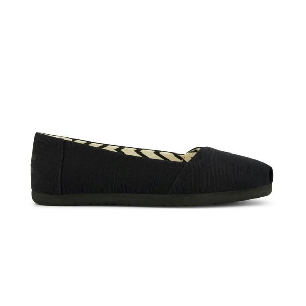 Toms ALPARGATA Ballerina Shoes   in  Black