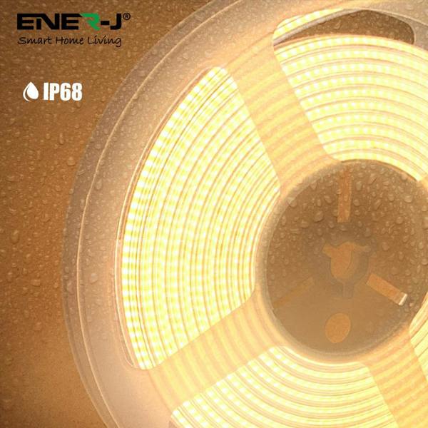 ENER-J 30 meters COB LED Strip Light 24V, 4000K, IP65