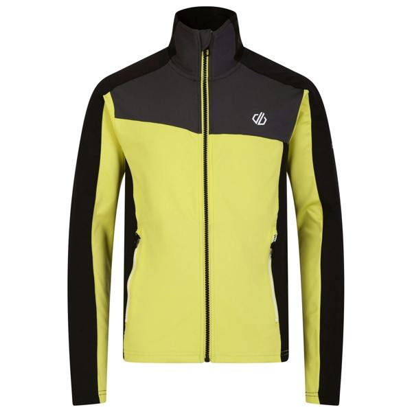Dare 2B Childrens/Kids Emergent Core Stretch Midlayer - Yellow Plum/Black - 