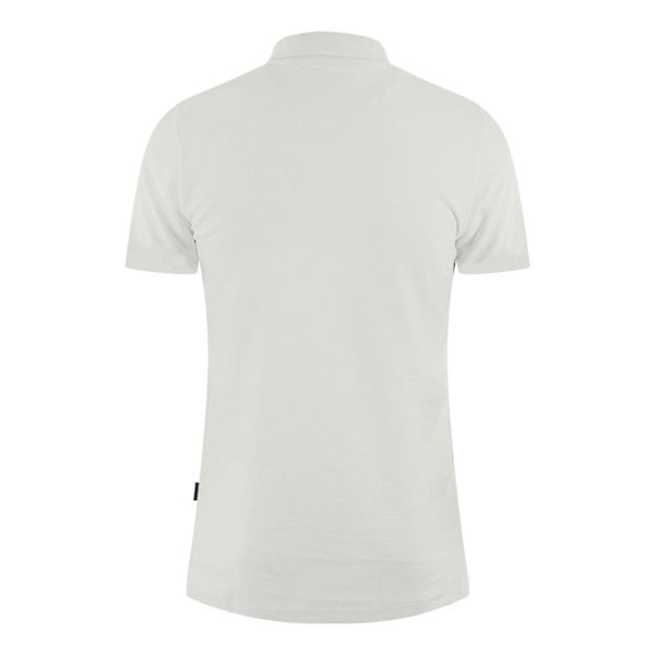 Aquascutum Boxed Logo Polo Shirt - White